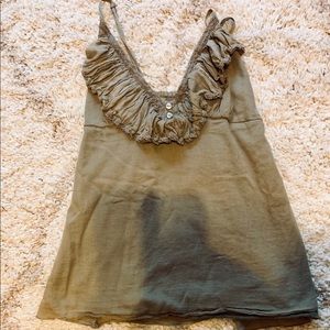 Olive green tanktop